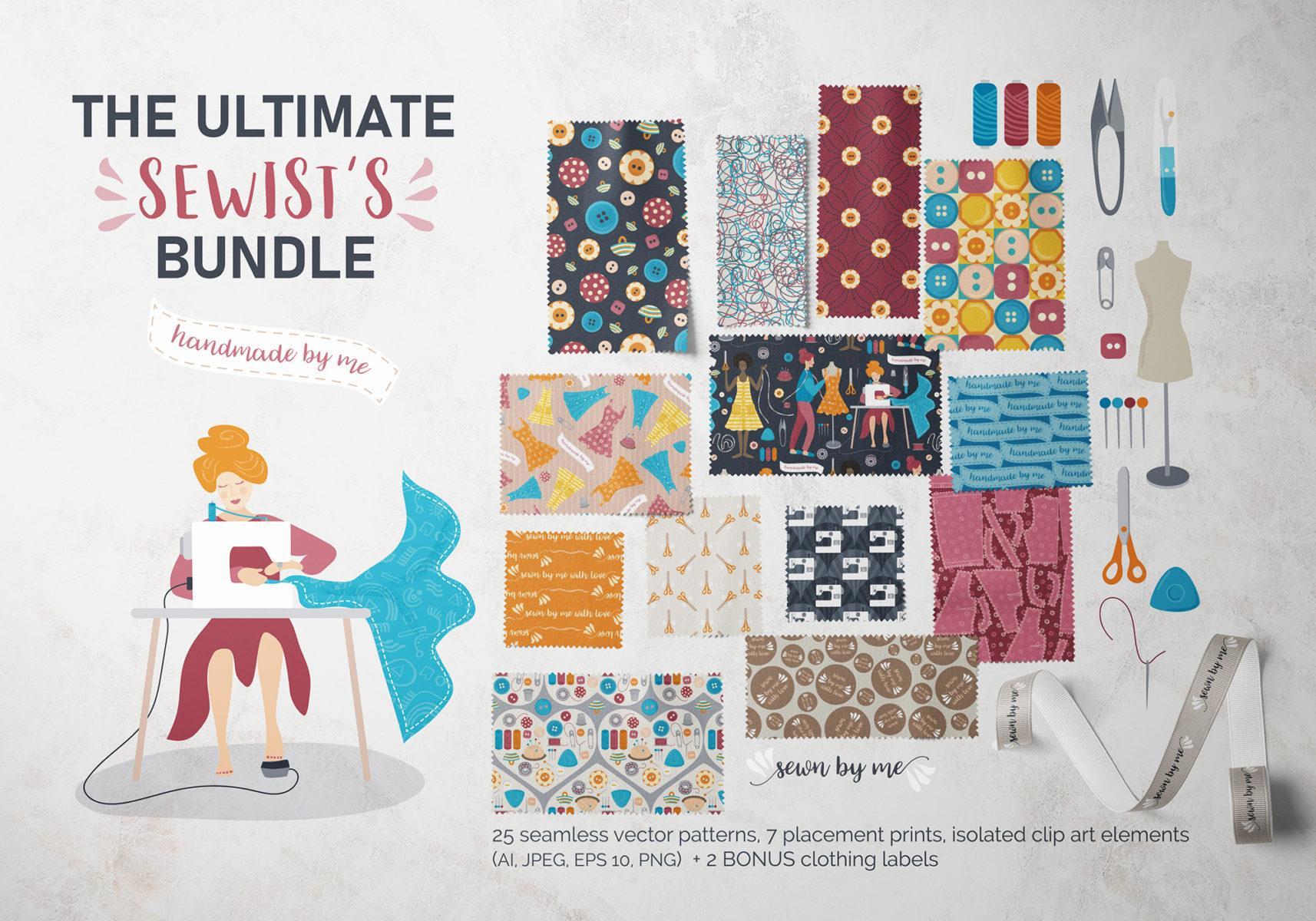 The ultimate sewist's bundle pattern collection