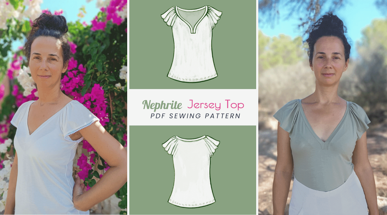 Nephrite Jersey Top pdf sewing pattern