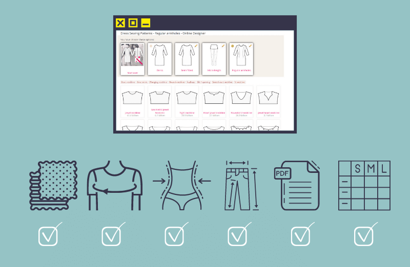 how to choose sewing pattern generator